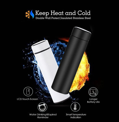 Termo Inteligente con Pantalla LED